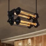 ЛЮСТРА LONG GAGE 4P BLACK