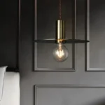 ПОДВЕС PLATE BRASS D30