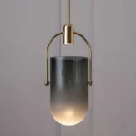 ПОДВЕС LED POT GOLD/BLACK D17