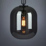 ПОДВЕС GLASS OVAAL SMOKY GREY H30