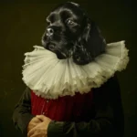 КАРТИНА НА СТЕКЛЕ ROYALTY DOG 120X80СМ