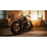 КАРТИНА НА СТЕКЛЕ HARLEY-DAVIDSON 80X120CM