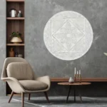 НАСТЕННЫЙ ДЕКОР VINTAGE 93X93CM