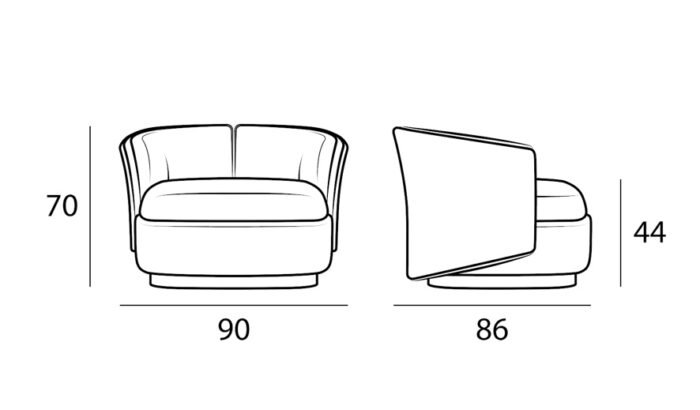 Кресло Zephyr - imagine 3